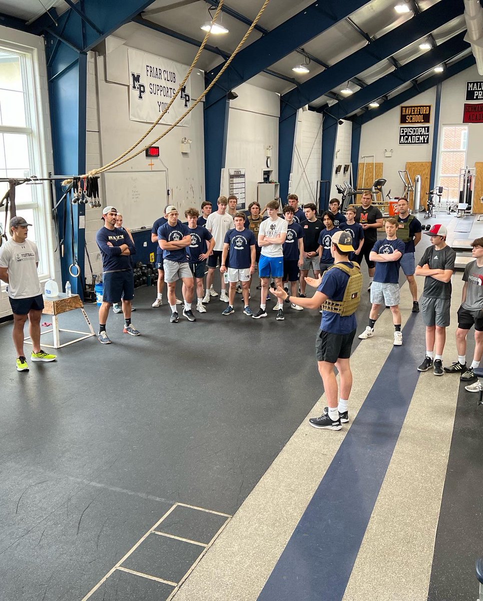 skeeterdaville's tweet photo. Way to go @jakereid58 in leading a great Murph Challenge at Malvern Prep #brotherhood https://t.co/JPt374OCAc