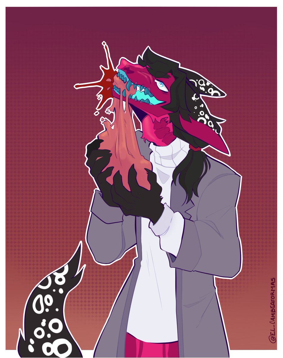 El_CambiaFormas's tweet photo. Provecho ☺️
#furry #digitalart #comisione https://t.co/JqbGXVvLFx