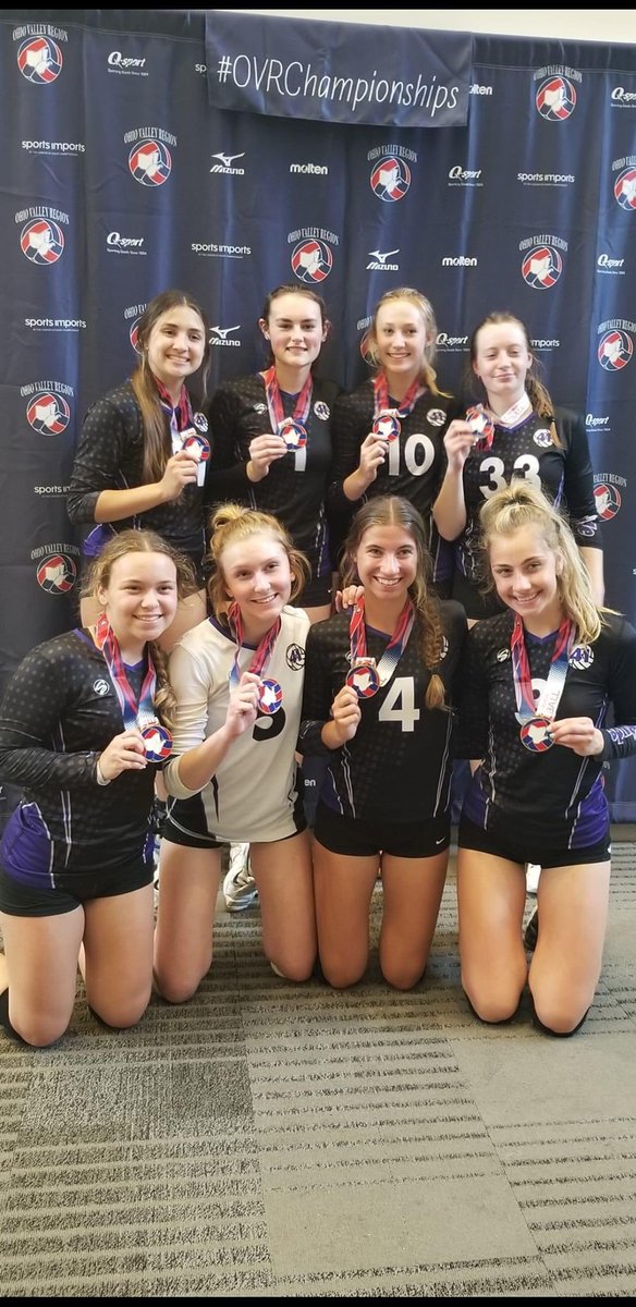 Latitude41VBC's tweet photo. Congratulations to 17A on their 1st place finish in the platinum bracket at the OVR Championships!! Proud of you all! 💜🏐 https://t.co/Wcl4u0TYhi