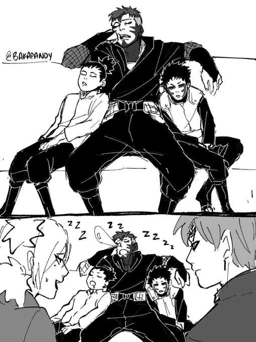 he takes well to being an uncle

#カンクロウ誕生祭2022 
#カンクロウ生誕祭2022 