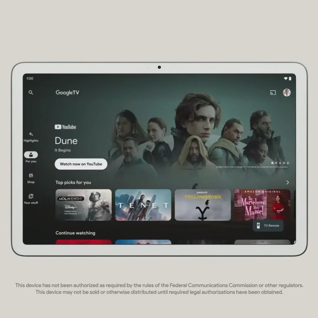 TechyPreacher's tweet photo. Google Pixel Tab Coming in 2023 

#Google #GoogleIO2022 #GoogleIO #googleio22 
#GoogleIO #GoogleIO2022 #pixelwatch #pixel6a https://t.co/12mAqyV3tc