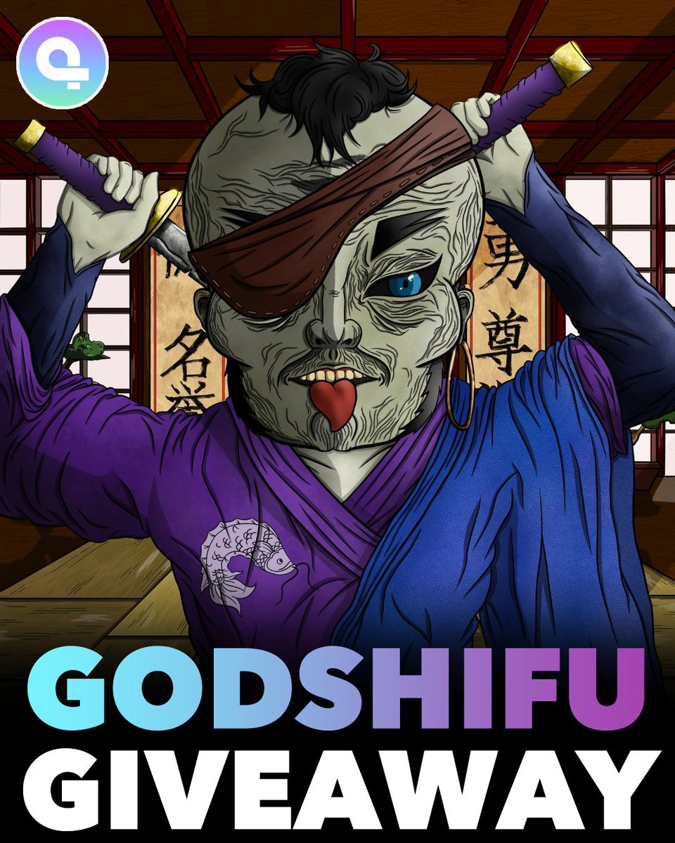 Rarityanalyst's tweet photo. 🎉$25 Giveaway + 5X GodShifu WL Spots!

To enter:
1. Follow 
@NFTAnalystIG &amp; @WorldOfShifu 
 2. Like &amp; Retweet this post

*Ends in 24 hours https://t.co/SF13OV5oaV