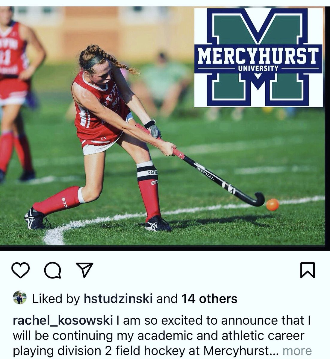amy_kosowski's tweet photo. Congratulations Rachel! 🎉 It has been a long process with hard decisions! All the schools were fabulous but in the end she went with her heart and with her gut! Go Lakers! 💚💙☘️ https://t.co/ziHiyjI6vH