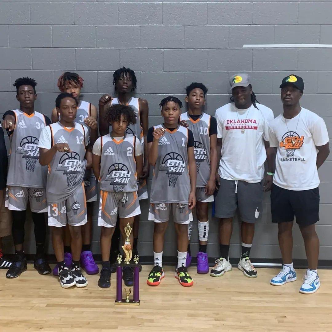 GymHoops's tweet photo. Congrats to our boys 2028 on their ring ship this weekend! Keep working his and get better! @OkieBall_1 @NXTPROHoopsOK @2027_Coach @tayelee5 @okhsscores #theprocess #letenknow #Gthfam #squeezeteam https://t.co/KPfW9KfR1x
