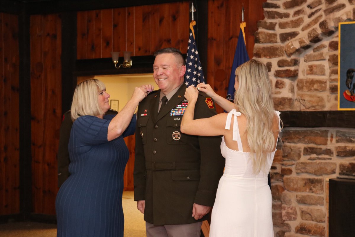 Yesterday, I had the distinct privilege of promoting another one of Pennsylvania’s very best to the rank of Brigadier General. Congratulations to Brig. Gen. John Pippy and his family! <a href="/JohnPippy/">John Pippy</a>