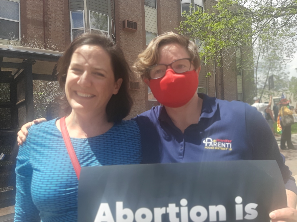 ashleystolzmann's tweet photo. I am so proud to be endorsed by #voteprochoice! In Longmont and Boulder we had an amazing turnout of community members standing up for human rights! https://t.co/nU00jxdARo