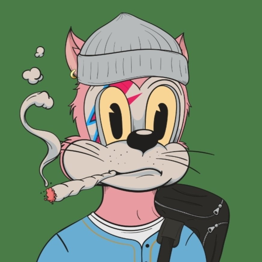 Been part of the gang for a while managed to get something a bit more suited #DegenToonz #420gang #backpackboys
#NewProfilePic