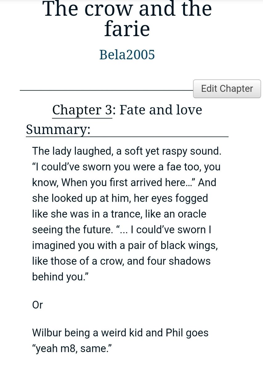 abeauty2die4's tweet photo. Chapter 3 of "The crow and the farie" is out!! https://t.co/gtGHEnv3YC