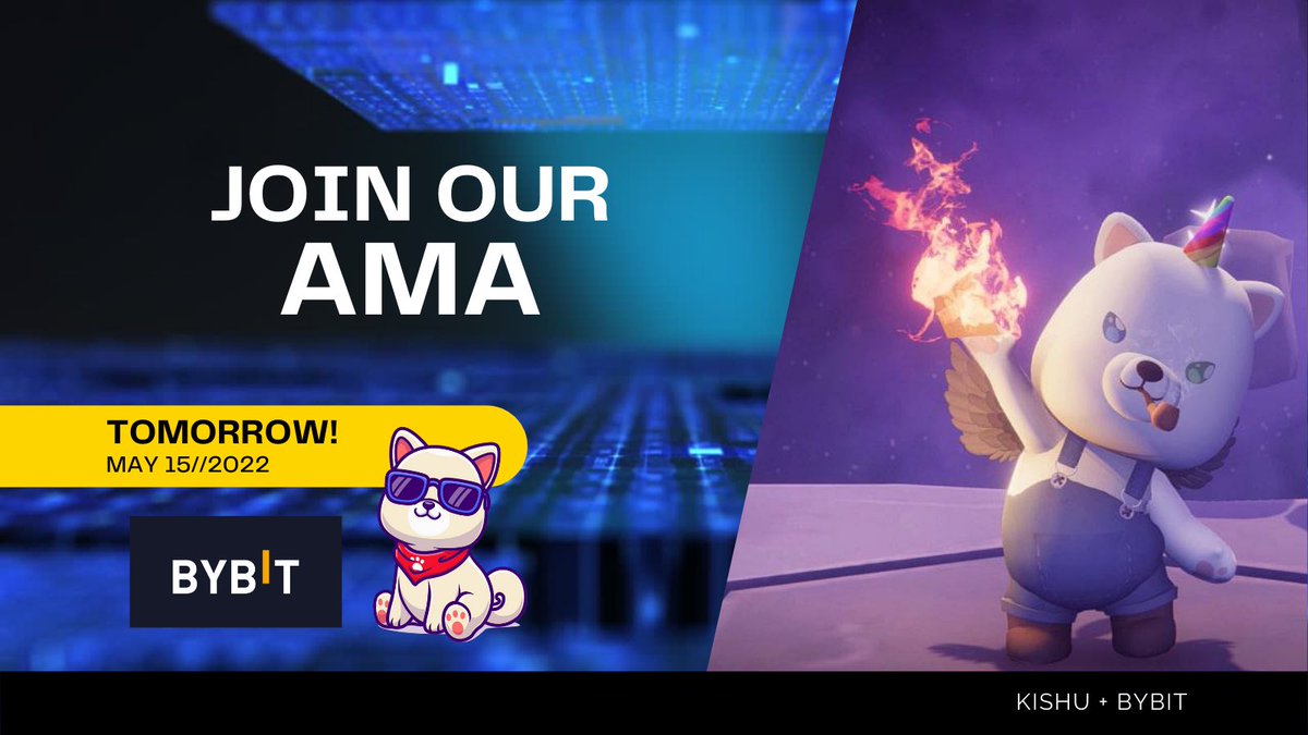 InuKishu's tweet image. Our first AMA in the series of three, with ByBit starts today! 🚀🐶

where we will discuss our upcoming collection Kishu Kingdom Avatars, and discuss what this partnership means for Kishu and Kishu Kingdom!👀

Make sure to tune in!

#ByBit #NFT #Kishu #KishuKingdom
#Askbybit