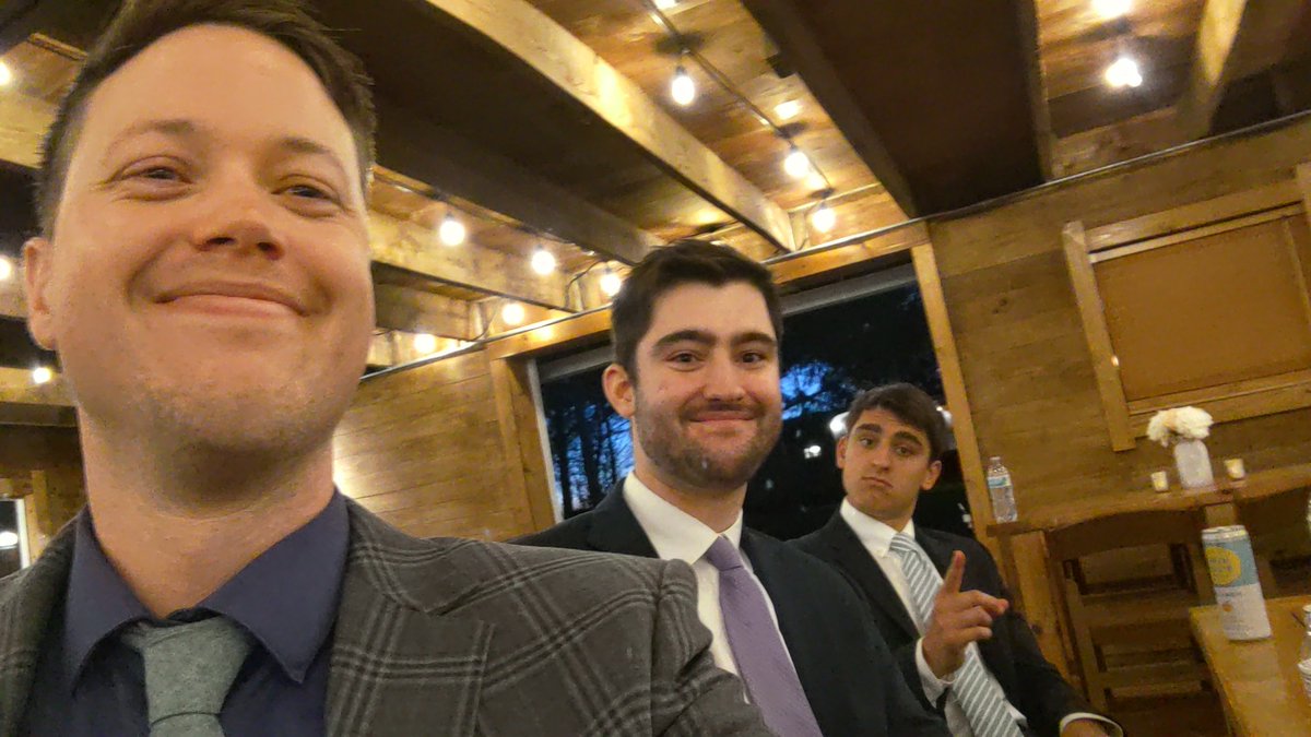 Andy_Akason's tweet photo. Jenna &amp; Matt's Wedding weekend: quality family time #bereal https://t.co/32VpW8lZia