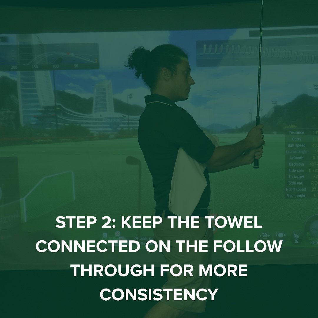 mygolfdubai's tweet image. Our PGA Professional Giovanni talks us through the effectiveness of the 'towel drill' when pitching! 💡

#MyGolf #Dubai #TowelDrill #GolfLessons #Sessions #UAE #GolfDubai #GolfUAE #Academy #GolfAcademy #DubaiGolfAcademy #IndoorGolf #PGA #Pro