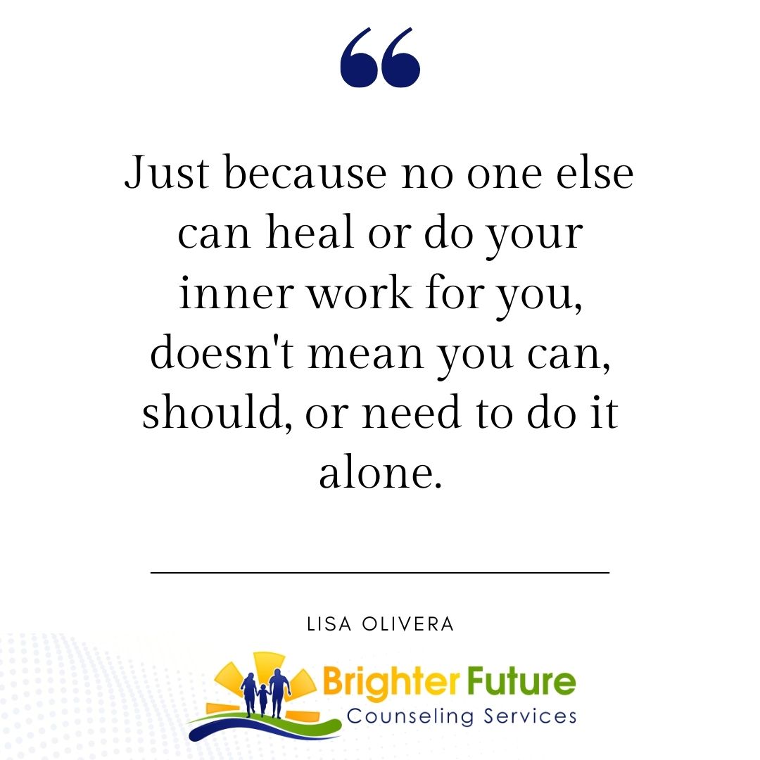 brighterfcs's tweet photo. Helping Hands

"Just because no one else can heal or do your inner work for you, doesn't mean you can, should, or need to do it alone."

– Lisa Olivera

#InnerWork #BrighterFutureCounselingServices https://t.co/EvC26dN0GM