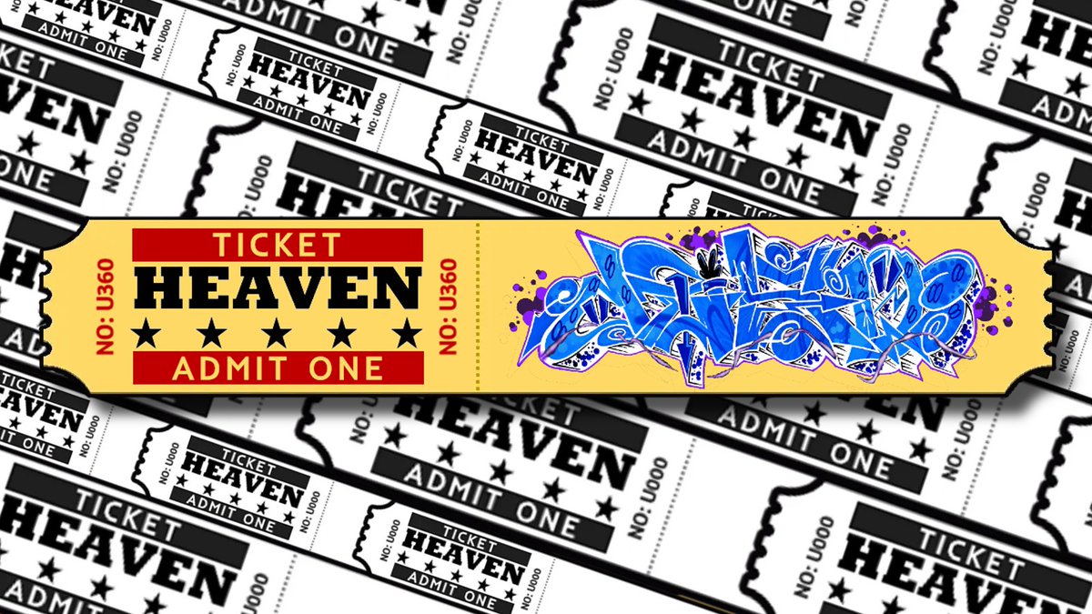 _deadcode_'s tweet photo. Custom Ticket to Heaven #U360-#U361 now available on opensea! 🎟️
Ticket used as a canvas.
Thanks @Desoler_one for collaboration! 🔥
https://t.co/lscavGnLMz via
@opensea
#NFT #NFTcommunity #NFTart https://t.co/L8JkCWkDSw