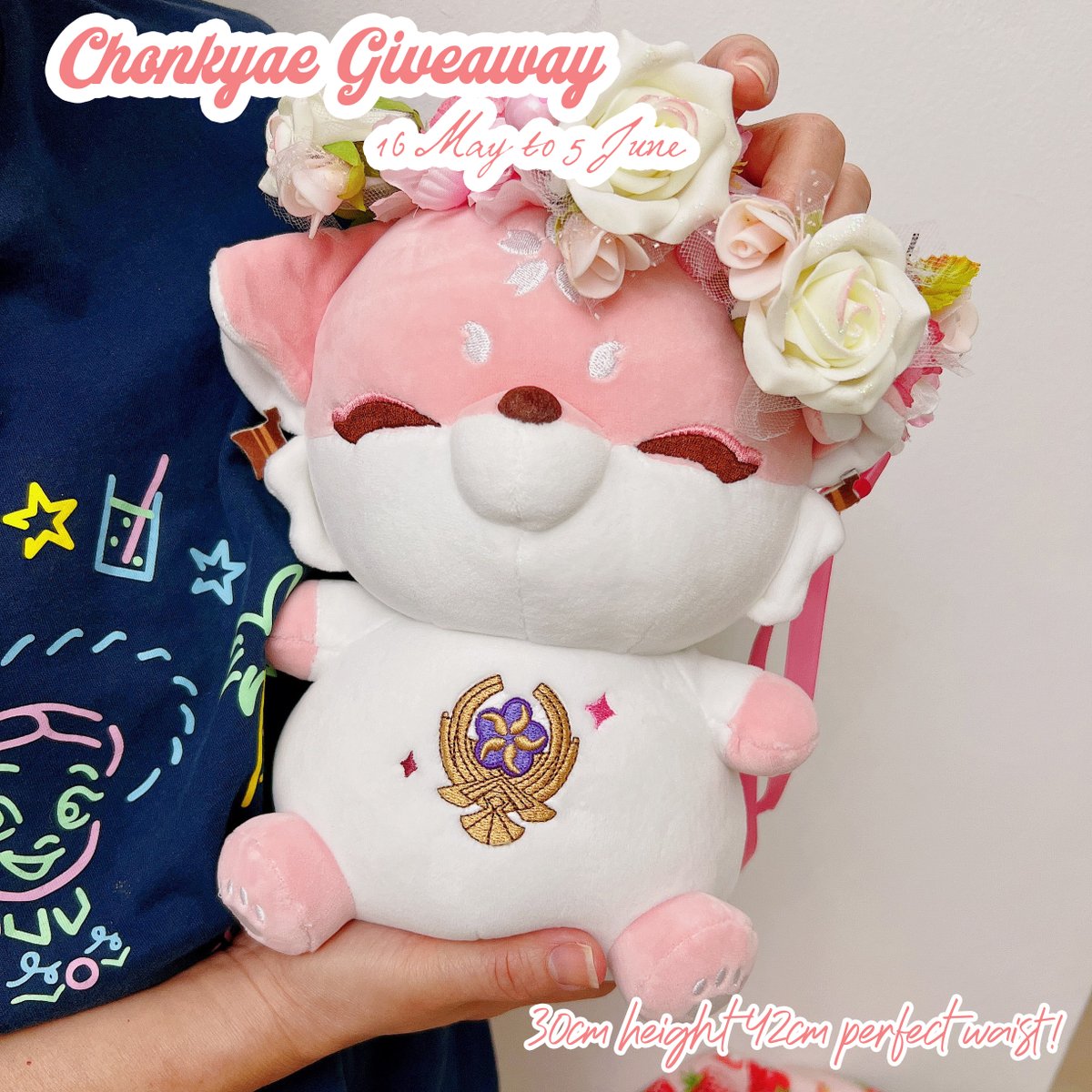 lushiette1's tweet photo. 🌸~CHONKY YAE GIVEAWAY~🌸

🌸Follow and RT to enter!
🌸One lucky winner to receive a chonkyae plushie!
🌸International shipping is OK!
🌸QRTs won't count as an entry!

🌸Preorders of these are open if you don't feel like trying your luck!

Good luck🌸❤️ End 5th June! https://t.co/a7kuZNXrXZ