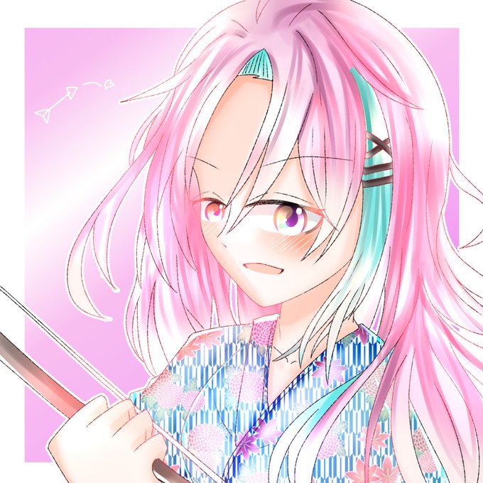センター分け女子のtwitterイラスト検索結果