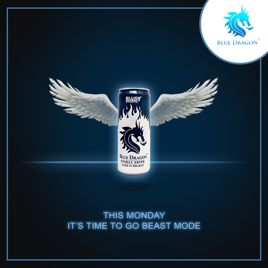 blue_vista's tweet photo. The day is yours – make it grand!
✨
Energize your Monday with the thunder of Blue Dragon Energy Drink.
⚡
#BlueDragon #EnergyDrink #vocalforlocal #MadeInBharat #MadeInIndia #kolkata #kolkatabuzz #energy #MondayMotivation #MondayMorning #makeitgrand #thunder #energize #positivity https://t.co/U8wlruZHBM
