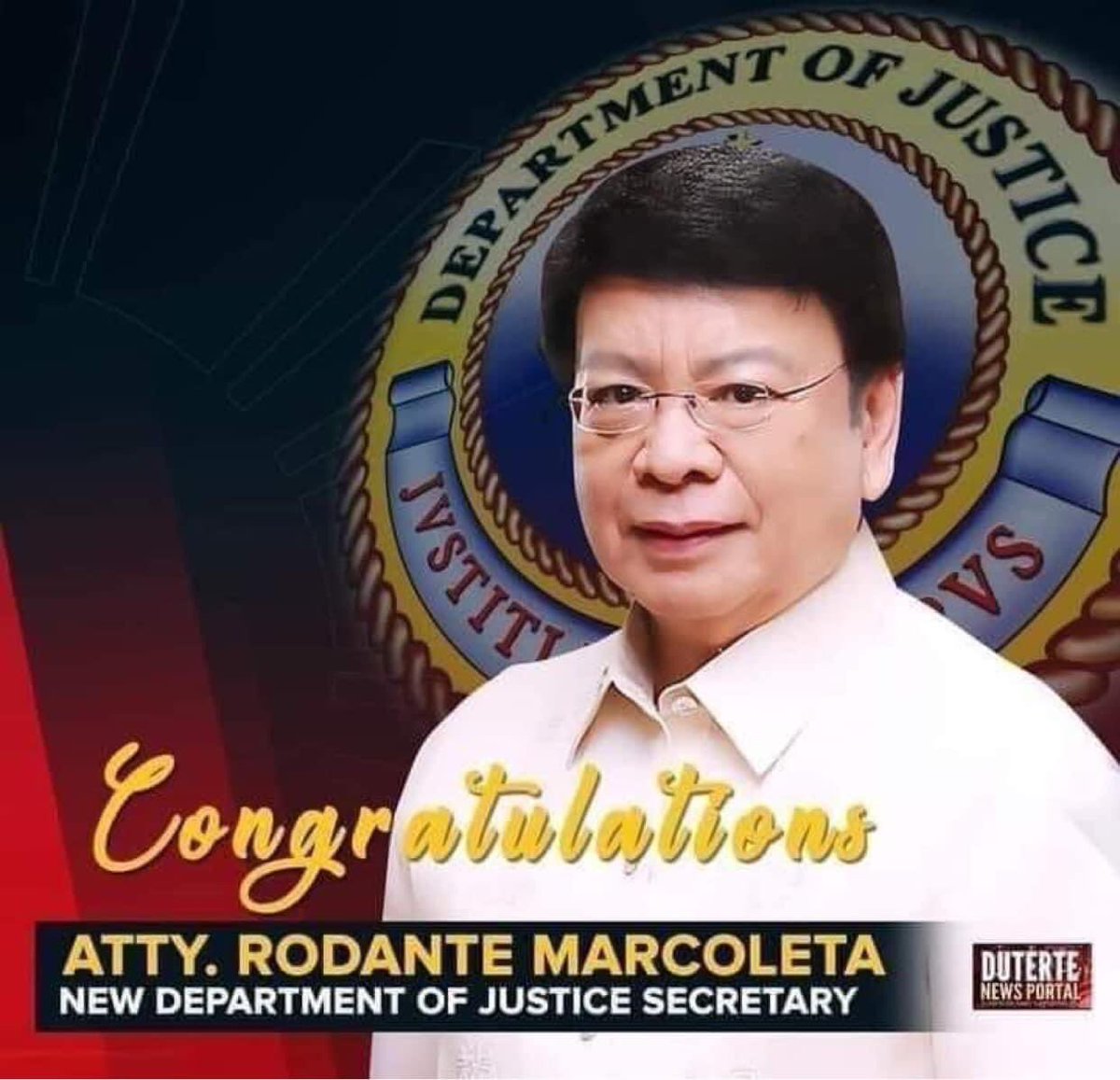 Wow‼️🤩🤩🤩🤩🤩CONGRATULATIONS CONG. MARCOLETA❤️❤️❤️