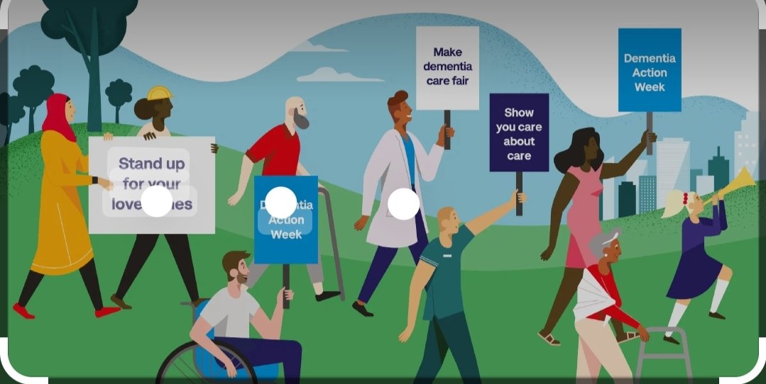 Today marks the start of Dementia action week. Gives us time to think and reflect about how we support and care for people living with dementia. Dementia is everybody business