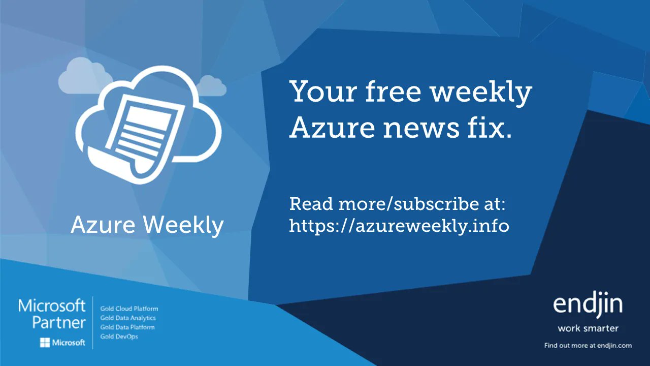 AZURE WEEKLY UPDATES visual data 3