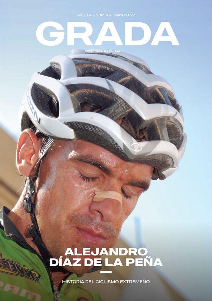 Gracias a <a href="/revistagrada/">Revista Grada</a> por el amplio reportaje dedicado al gran #AlejandroDíazdelaPeña, buque insignia del #ExtremaduraEcopilasMTB <a href="/GR100MTBTeam/">Extremadura Ecopilas MTB Team</a> <a href="/FJyD/">Fundación Jóvenes y Deporte 🅵🅹🆈🅳 💚🤍🖤</a> <a href="/ecopilas/">@ecopilas</a> con casi un cuarto de siglo en la élite del #BTT📷(CtoEspXCM2011 <a href="/rutabttpaterna/">rutavilladepaterna</a>) <a href="/RafaCarbonero/">Rafa Carbonero</a>