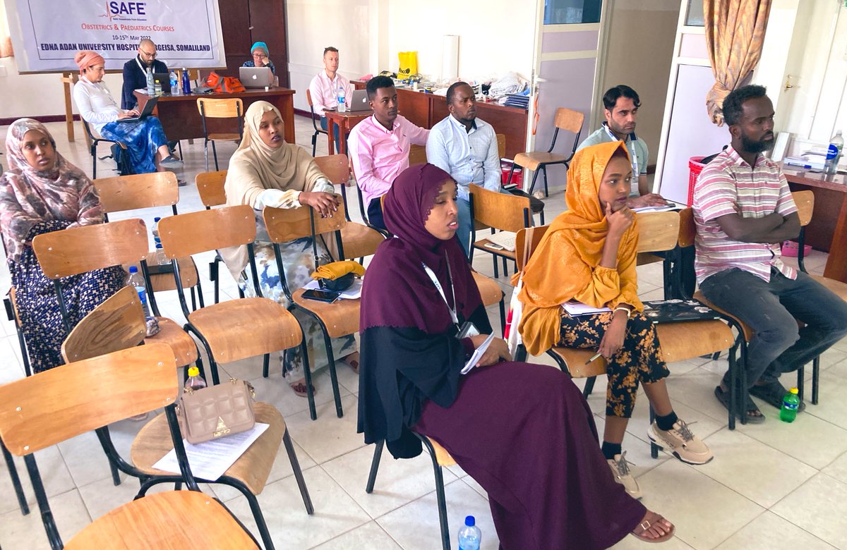 Linden Baxter (@linnybaxter) on Twitter photo What makes a good teacher? New SAFE trainers in #Somaliland share what has inspired them:
- they support you
- the prepare well
- they take time to get to know their learners, how they think, what are their experiences, what do they want to know?
#trainthetrainers
<a href="/SAFE_courses/">Safer Anaesthesia from Education (SAFE)</a> What makes a good teacher? New SAFE trainers in #Somaliland share what has inspired them:
- they support you
- the prepare well
- they take time to get to know their learners, how they think, what are their experiences, what do they want to know?
#trainthetrainers
<a href="/SAFE_courses/">Safer Anaesthesia from Education (SAFE)</a>