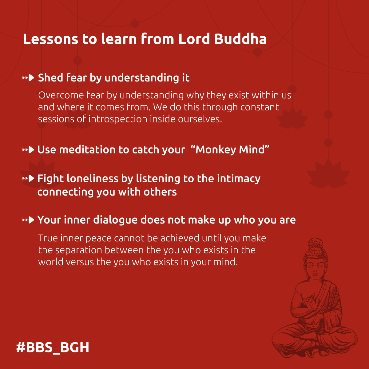 May Lord Buddha enlighten you on the path of love, peace and truth. 

Bal Bharti School wishes you all a very Happy Buddha Purnima.

#LordBuddha #HappyBuddhaPurnima #BuddhaPurnima #Buddha #BalBhartiSchool #BBS_BGH