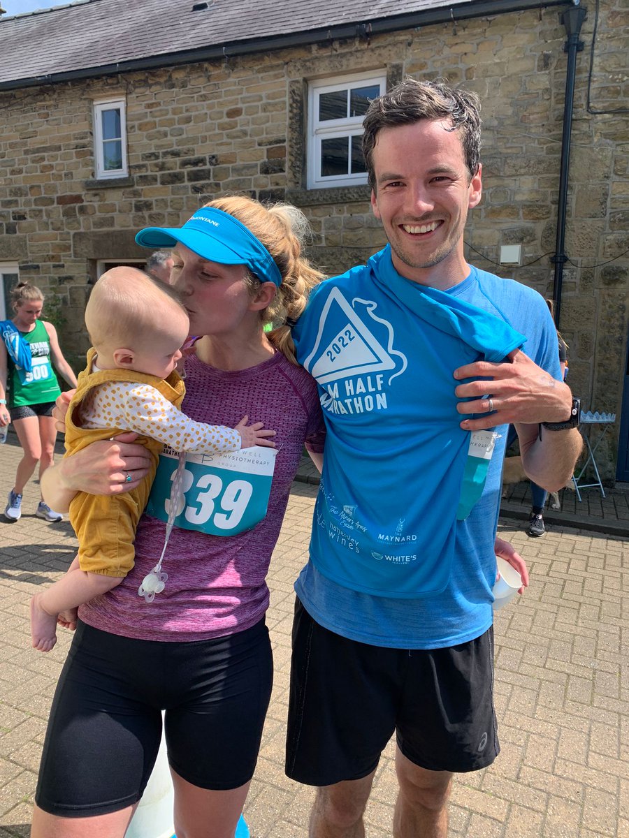 ⛰Eyam Half Marathon⛰, you beautiful brutal beast 😈💜 @EyamHalf

Happy 6 months to the newest member of my support crew 🥳 
@PregnancyActive #ThisMumMoves