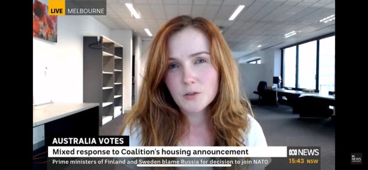 CntrFutureWork's tweet photo. Gov’t super deposit housing policy compounds gender inequality, says Senior Economist @ak_pennington @abcnews this arvo. More women 36-55 (prime wrk age) already stripped accounts in COVId crisis. #auspol https://t.co/vHTdStn8RC