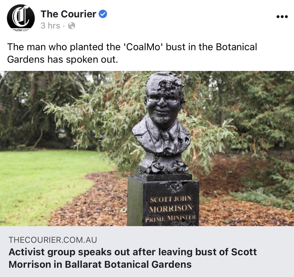 godemons27's tweet photo. So it’s #CoalOrBust @ScottMorrisonMP scores both #CoalMo #Ballarat 🤣🤣🤣 #FireTheLiar #AusPol2022 https://t.co/1Rw6nmZSH5