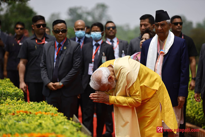Rato_pati's tweet photo. लुम्बिनीमा मोदी, तस्बिरहरू हेर्नुहोस् https://t.co/L34EiDNjmn #ModiinLumbini @narendramodi https://t.co/RCe90HIky3