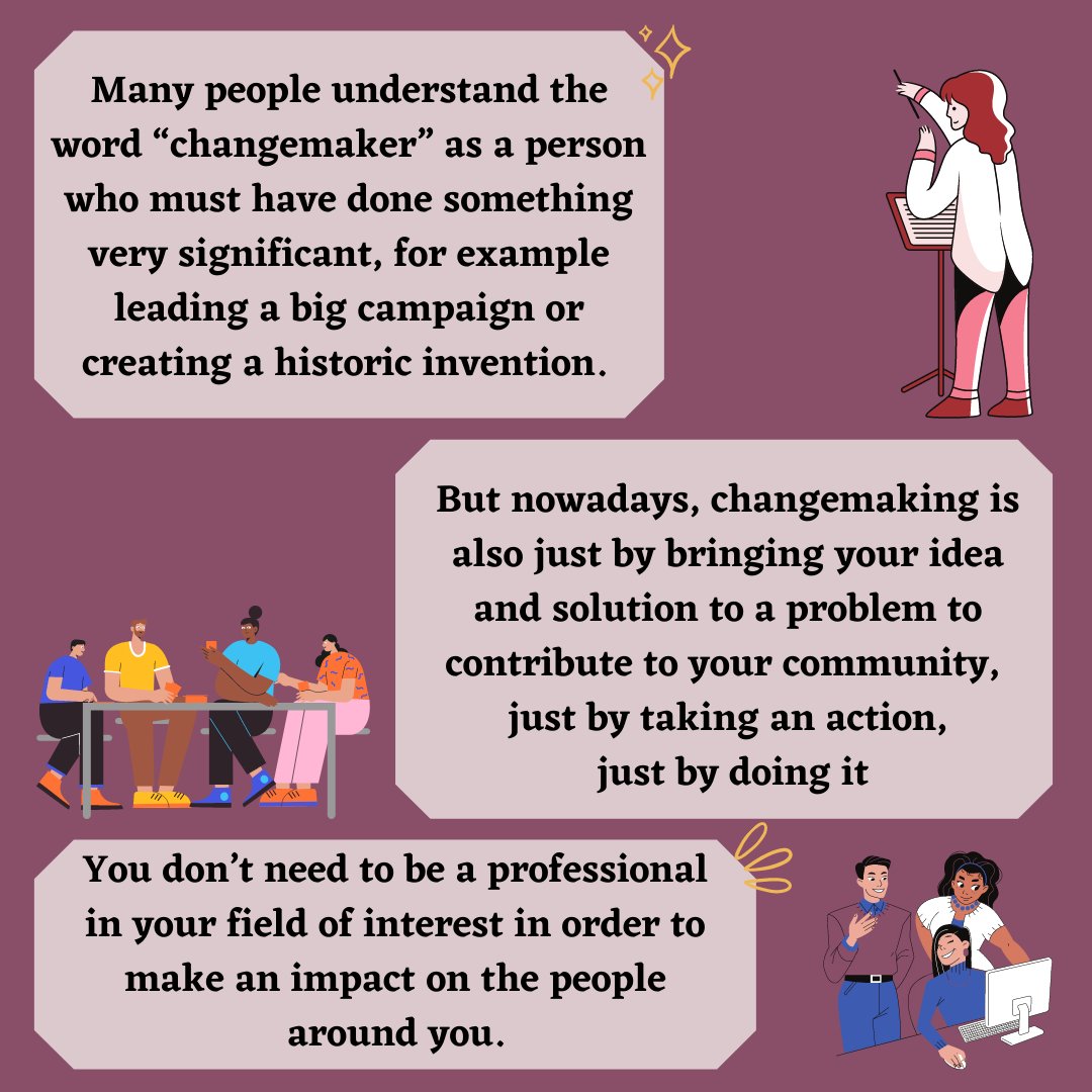 OcyFinland's tweet photo. The reason we came up with this event theme; we want to spread the idea to everyone, especially to young people out there, that they can make a change anywhere they go.

So come join us by filling this form: https://t.co/gHOSqvPP9L 
We hope to see you at the event 💜 https://t.co/Unta2A5o0Z