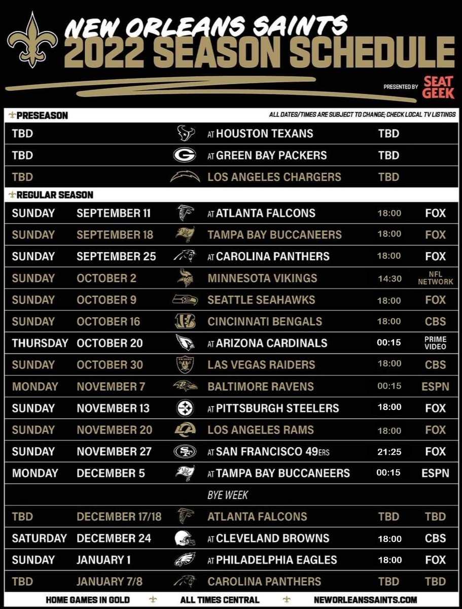 New Orleans Saints UK 0-0 tweet media