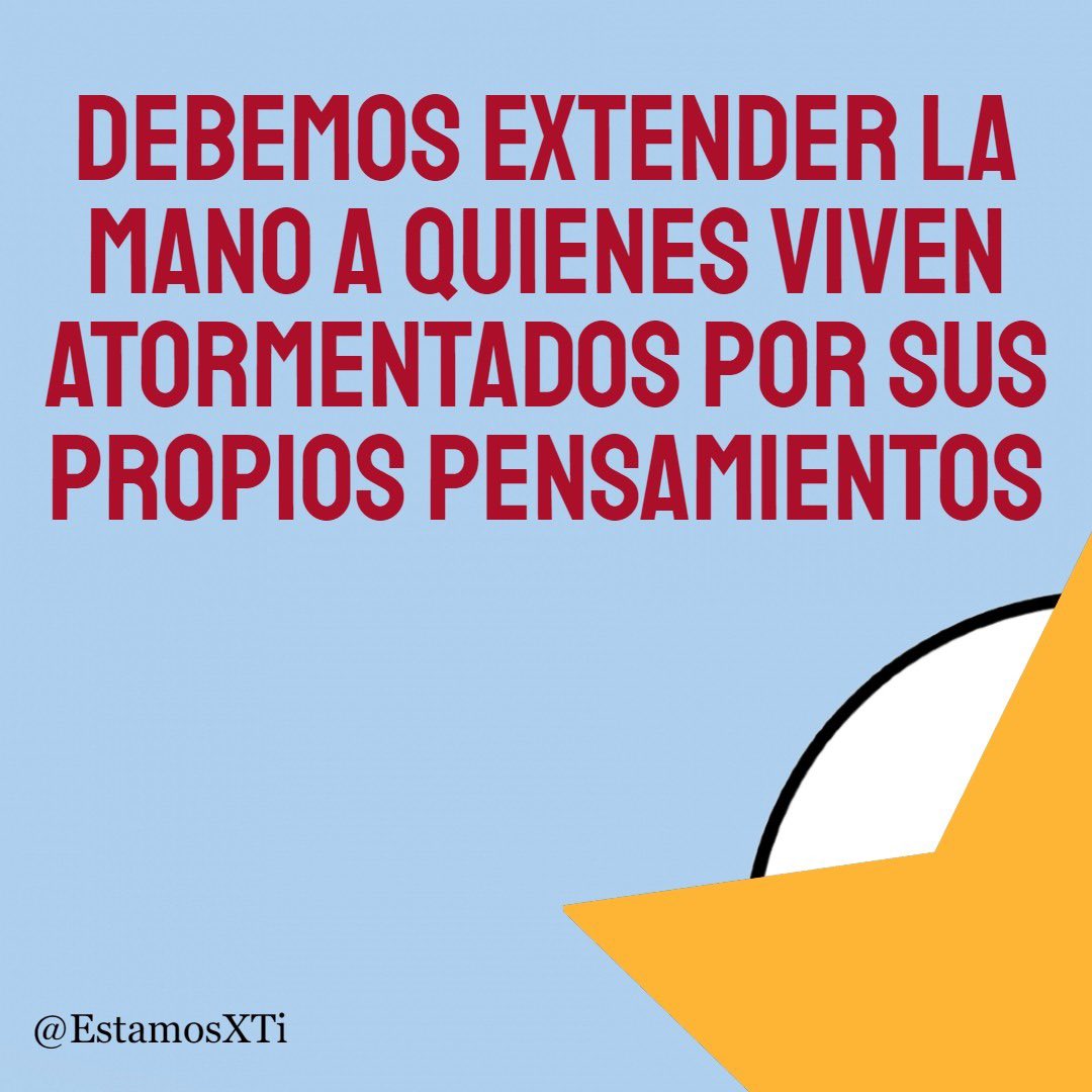 EstamosXTi's tweet photo. #SaludMental #Apoyo #EstamosXTi https://t.co/u9xz0pYaXC