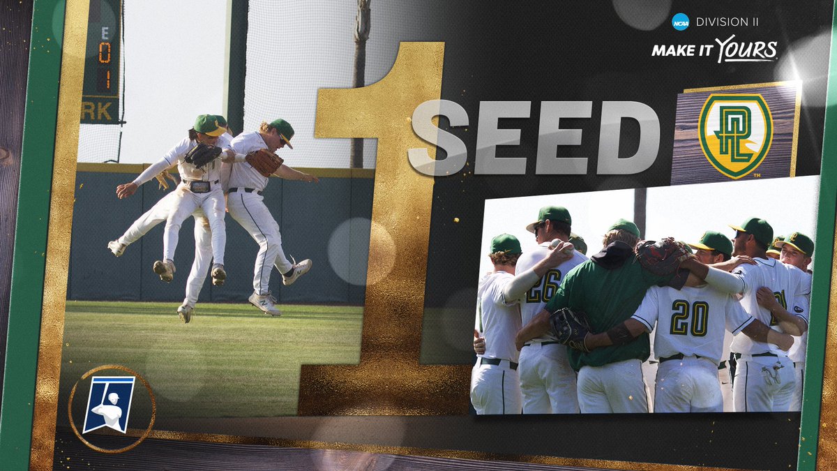 NCAADII's tweet photo. Representing the West Region as the No. 1 seed, Point Loma! 

#D2BSB | #MakeItYours https://t.co/mEn8rTIajM