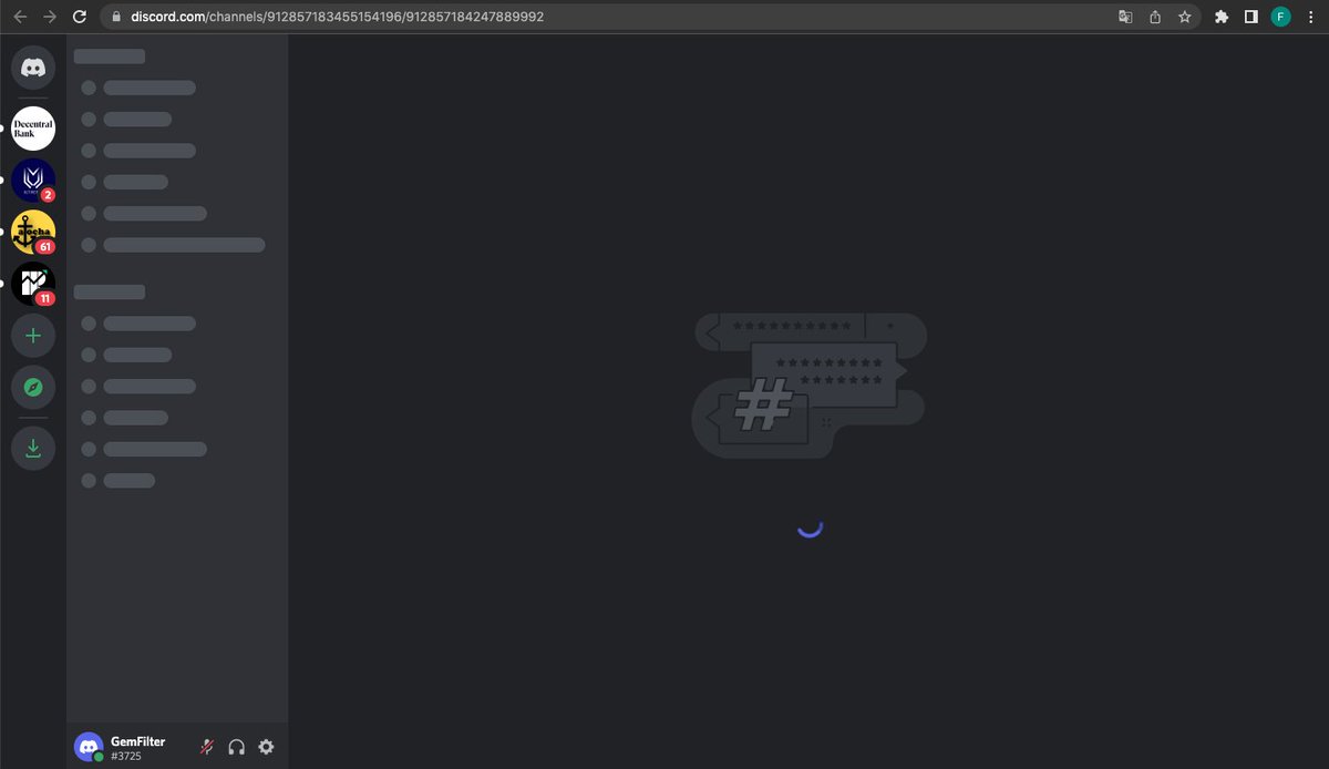 thoiht's tweet photo. @burrowcash @andrii_k666 @auroraisnear @burrowcash well, I saw  it, thank you very much  for  your info.
Btw, how is your discord channel now? It keeps loading when I click on the link on the down right corner of your website (screenshot). https://t.co/Mjm5SCJH5h