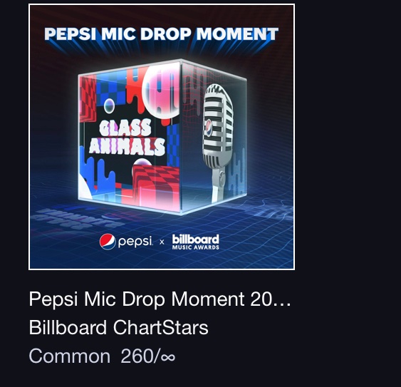 Ila01050752's tweet photo. @pepsi @GlassAnimals https://t.co/Gx3tlQvbuc