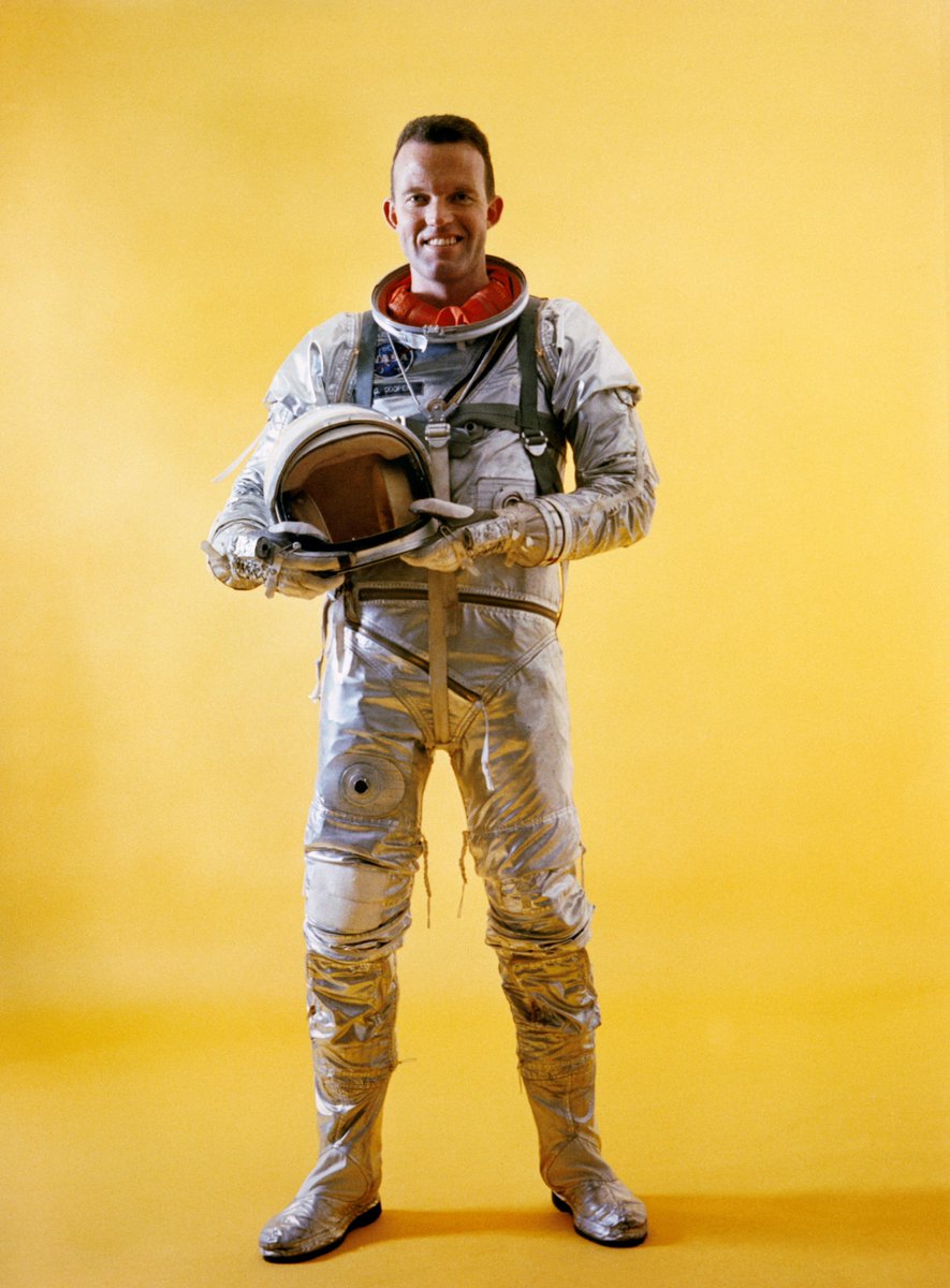 missionmovie's tweet photo. May 15, 1963
59 years ago, Gordon Cooper launched on the final flight of the #Mercury programme - the last solo orbital mission in American spaceflight. He made 22 orbits of #Earth in his capsule #Faith7.
#NASA https://t.co/AQWipLcGMI