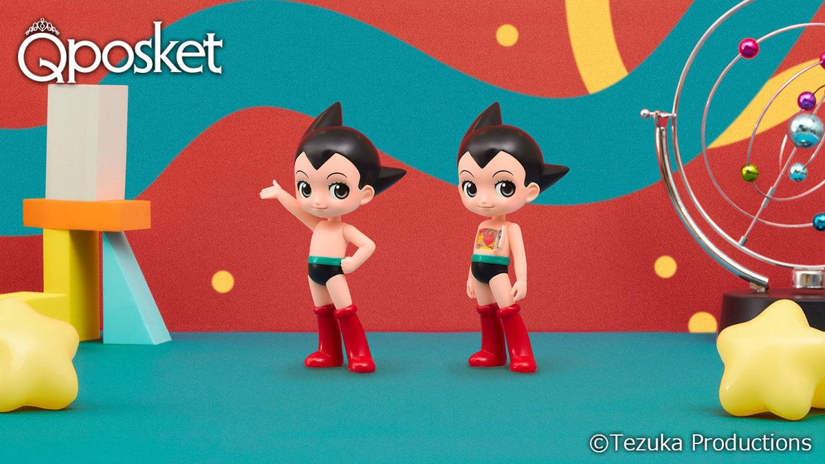 鉄腕アトム』がQ posketフィギュア化⭐／ マンガ連載開始70周年🌸 手塚