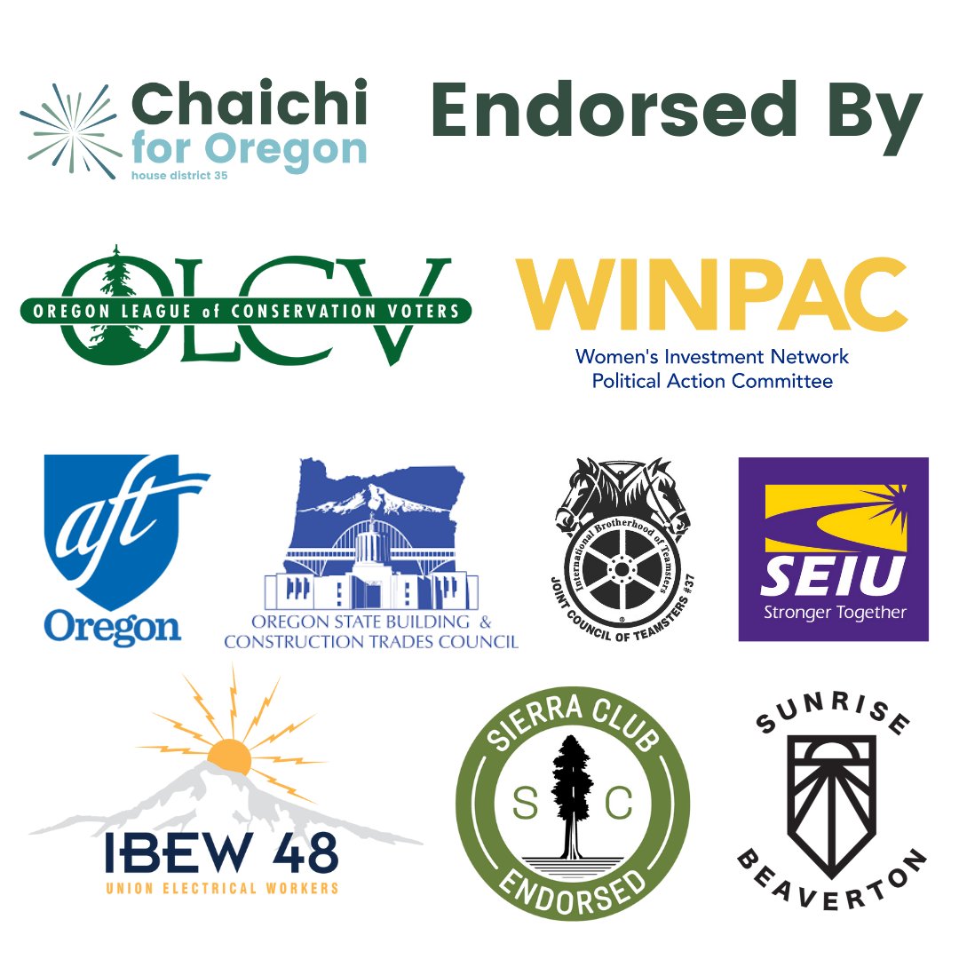 ChaichiforOR's tweet photo. A huge Thank You to these endorsers who support me and my campaign! #platformforhumanity #humanrights https://t.co/FycVLq0Gal