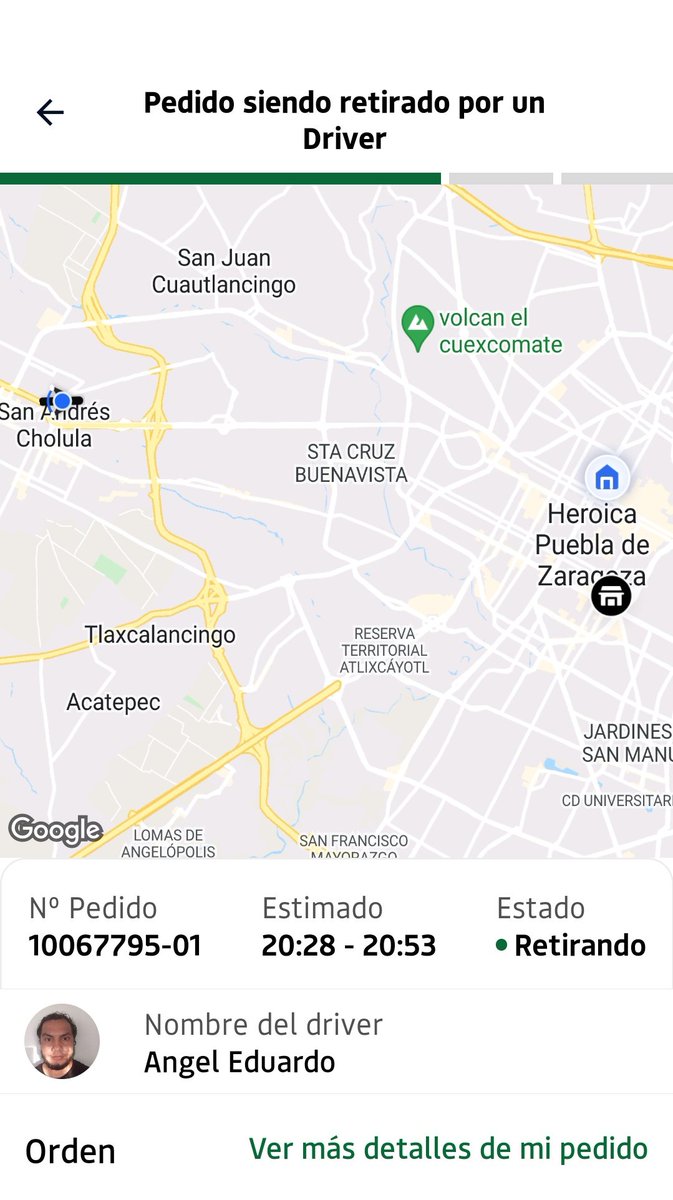 mon_villa's tweet photo. @MexKrispyKreme y @Profeco  resulta que hice un pedido de unas donas por la app de Krispy, las cuales fueron cobradas de inmediato a mi tarjeta, pero nunca entregadas, el repartidor qué actualmente esta en San Andrés Cholula, otro municipio diferente mio. Y nadie da respuesta https://t.co/mmDXsGyiub