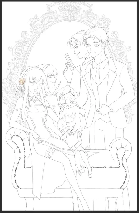 Spy x family WIP 