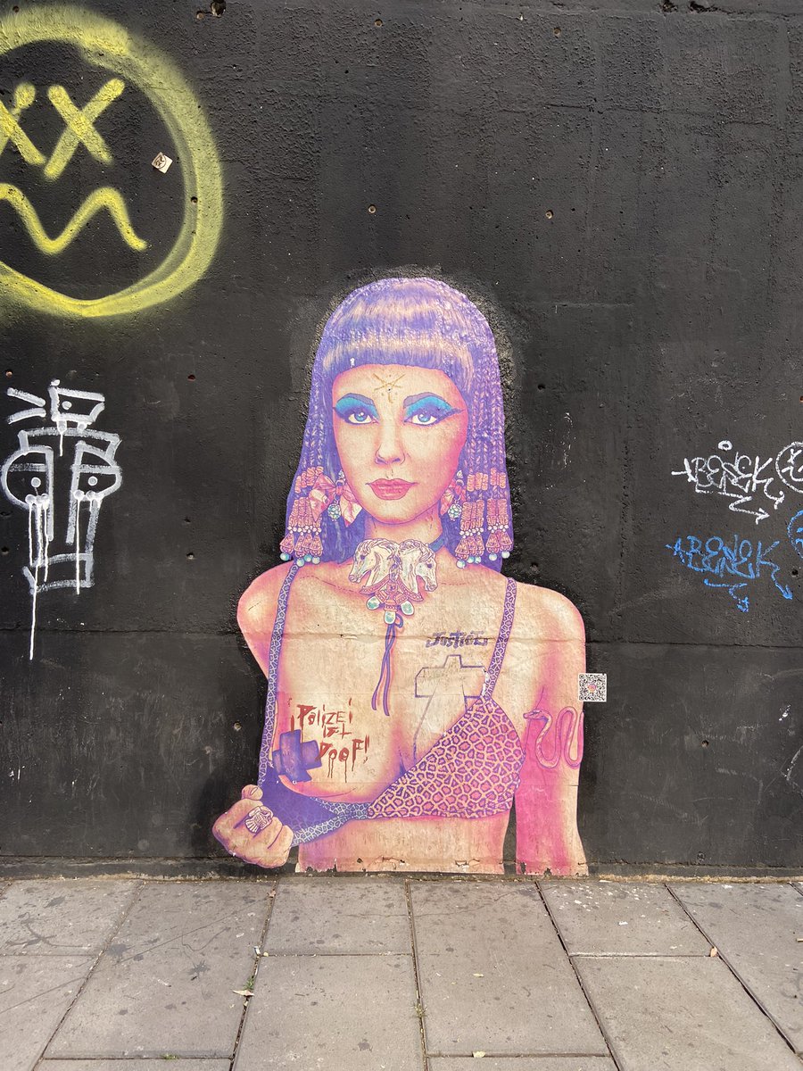 Soylo_'s tweet image. FAB CIRAOLO en el parque de las artes Sullivan #wheatpaste #streetart #graffiti