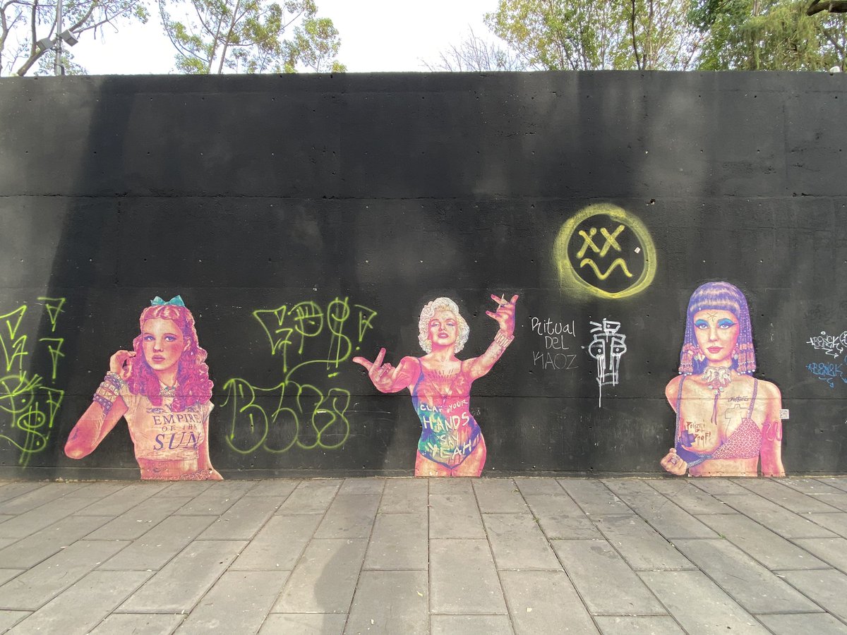 Soylo_'s tweet image. FAB CIRAOLO en el parque de las artes Sullivan #wheatpaste #streetart #graffiti