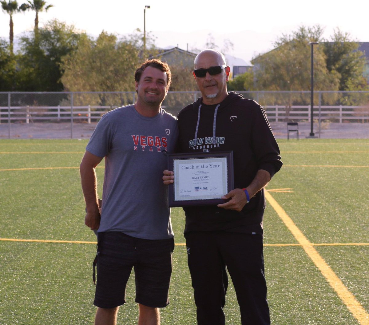 Palo producing greatness year over year!  Congrats to our All American award winner Peyton Longnecker, All Academic award winner Brody Biller and Coach of the Year Gary Campo!!! Aaaarrrf!