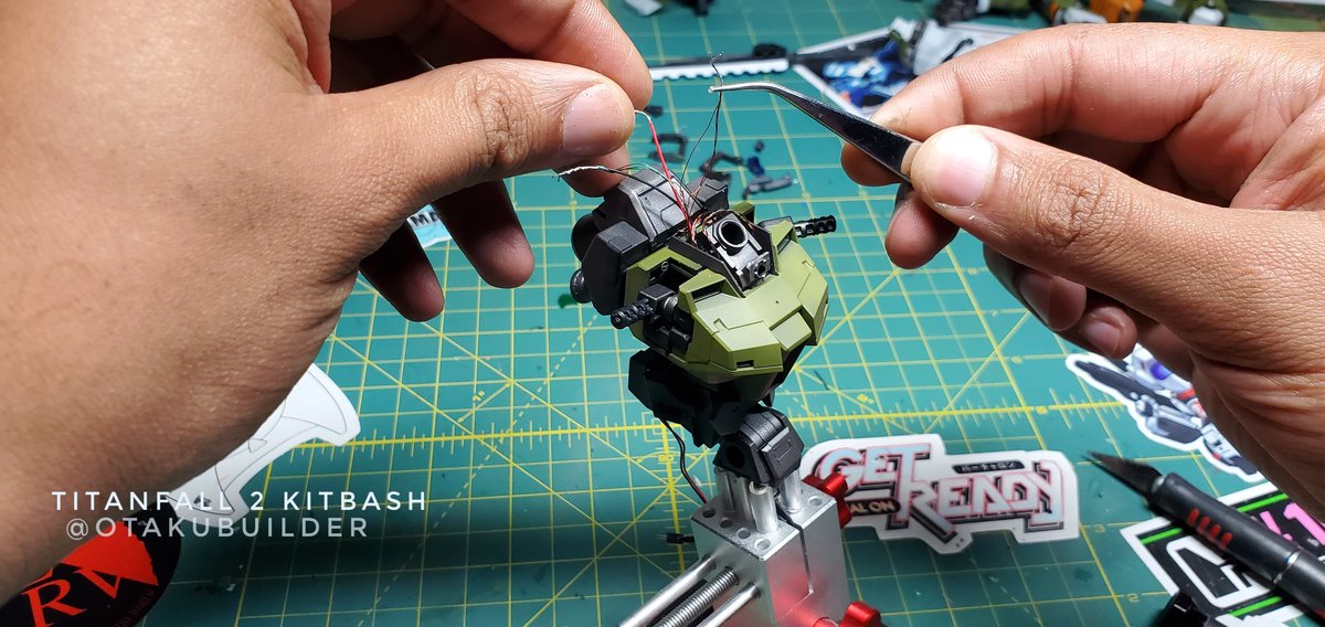 Otaku_Builder's tweet photo. UPDATE! W.I.P On the TitanFall kitbash. Arms are finally DONE!! Thanks again @newtypehq for supplying these awesome water slide decals. They got the job done ๐๐ฝ
#gunpla #gundam #titianfall2 #bt7274 #kitbash #respawnentertainment #vanguardtitan https://t.co/NVXcJDdJP9