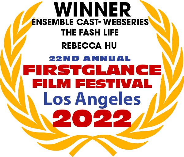 FirstGlanceFilm's tweet photo. Congratulations to all the nominees from the FirstGlance Screening Committee.
The 22nd Annual FirstGlance #LosAngeles #filmfest proudly announces the winner of the Ensemble Cast- Webseries
@thefashlifetv
Rebecca Hu
#supportindiefilm #FGLA22 https://t.co/cSYtLNcRj2