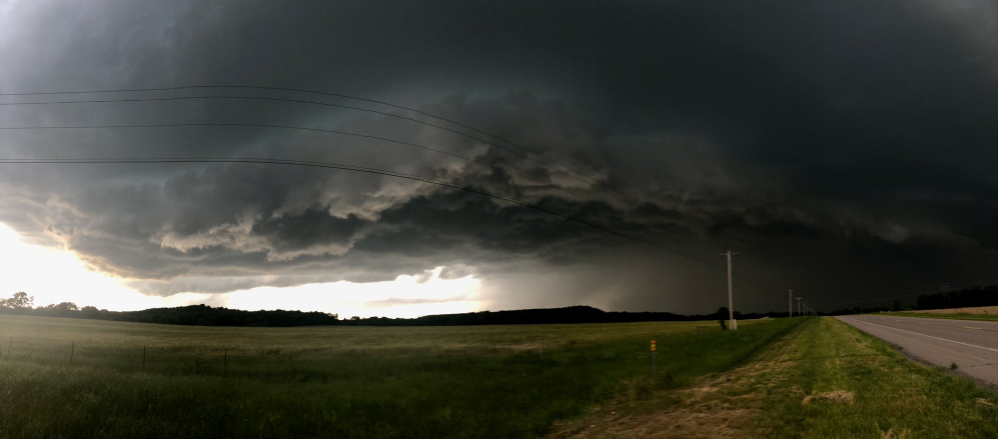 denysk17🇺🇦 on Twitter "Amazing shelf cloud outside of Allen, Oklahoma
