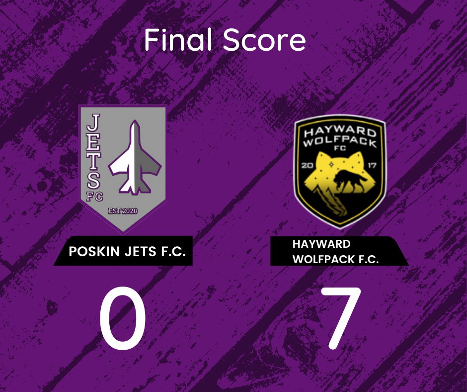 PoskinJetsFC's tweet photo. Definitely not our night. Lots of work to be done!

#JETSFC #WPASL #SupportLocalSoccer https://t.co/2ZtrmAP0s5