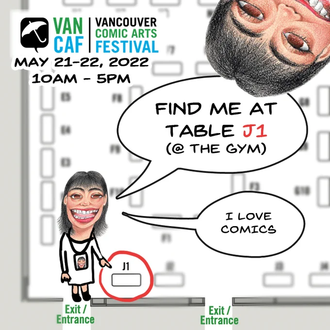 see u there...if you dare...@VancouverComics 