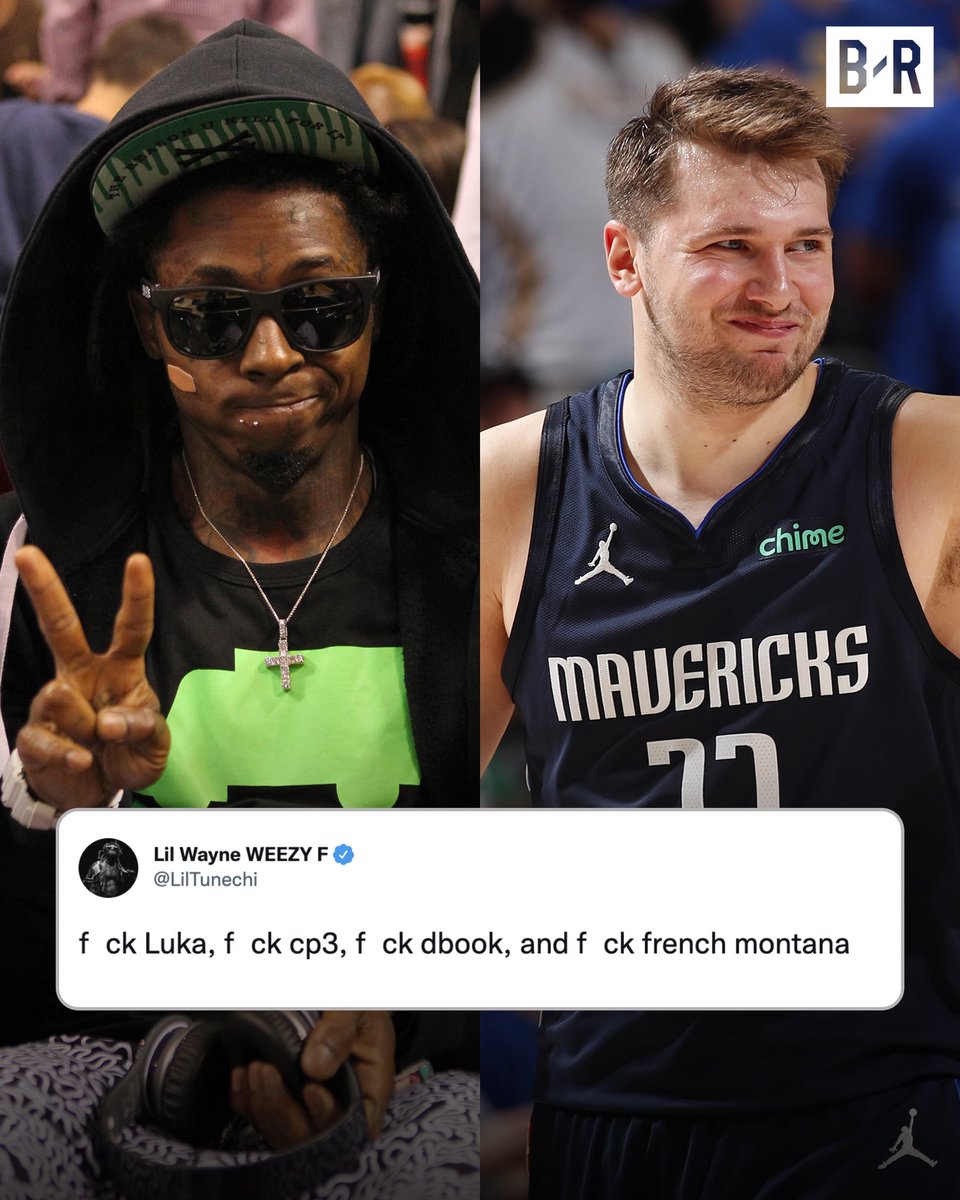 NoContext_NBA_'s tweet photo. Lil Wayne is not happy about the Suns being eliminated in the playoffs 😳 https://t.co/fk1HTTVrGf